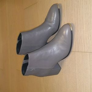 Cole Haan Grey Ankle Boots Size 8 Womens